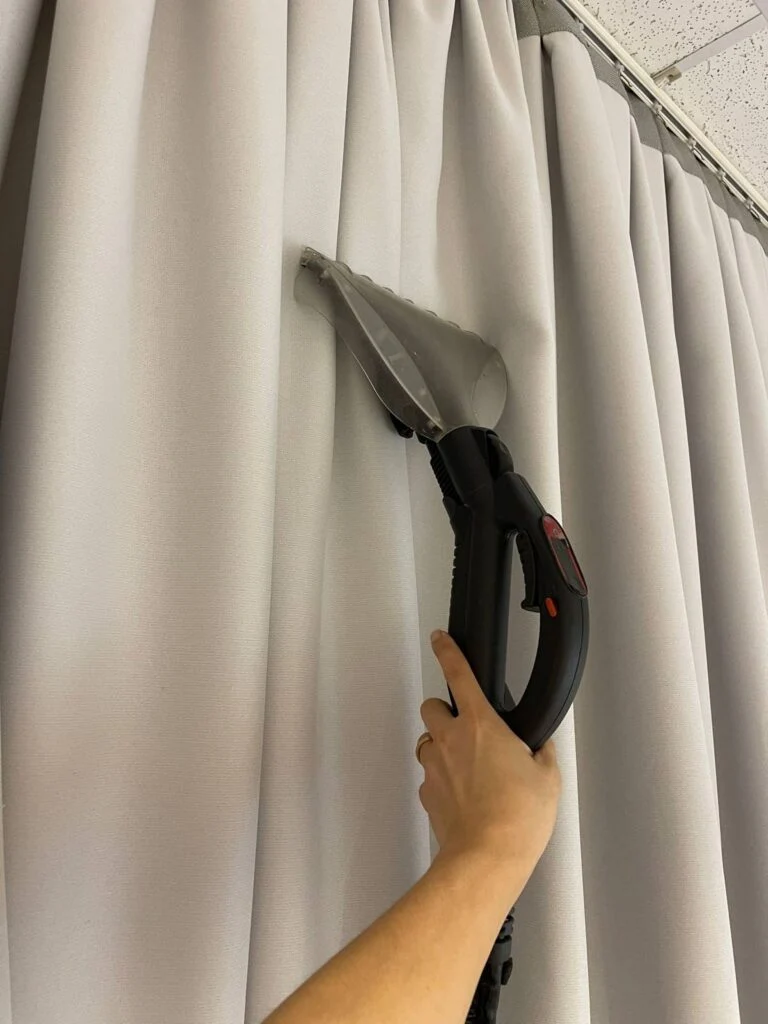 Cotton Ware curtain care project